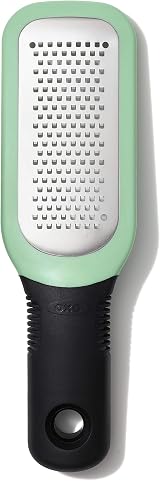 OXO Good Grips Etched Stainless Ginger Garlic Grater Green Spices