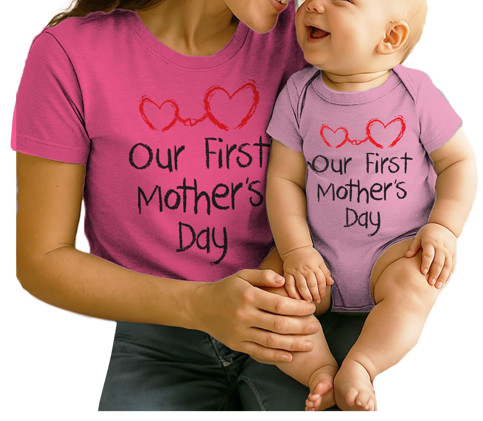 Tstars Our First Mothers Day Mommy and Me Matching