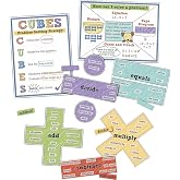 Carson Dellosa Problem Solving Bulletin Board Set | Math Posters and Addition, Subtraction, Division, and Multiplication Charts, Mathematics Homeschool and Classroom Decor