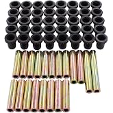 MOTOKU Front and Rear Upper Lower A Arm Shaft Bushings | for Polaris Ranger 500 700 800 900, Suspension Control A-Arm Bushing Kit