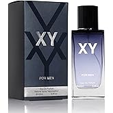 XY for Men - Aromatic Fougere Fragrance - Top Notes of Apple, Ginger & Bergamot Mix with Sage & Juniper Berries - Base Scent of Tonka bean, Amberwood & Olibanum - Elegant 100ml Bottle, Parfume Men