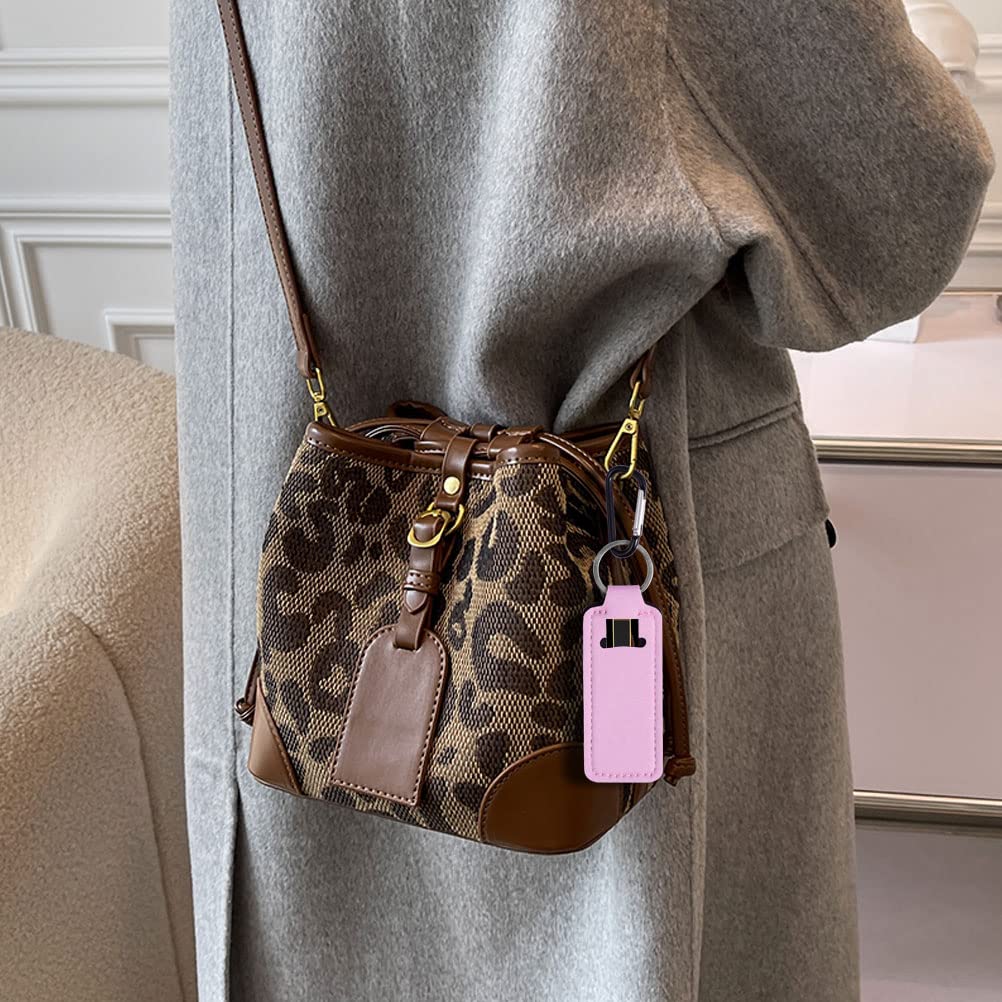 Pengxiaomei Chapsticks Holder Keychain for Lipstick Stocking Stuffers for Women