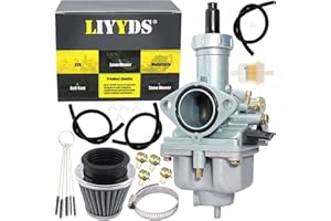 LIYYDS PZ27 Carburetor Hand Choke 27mm for 4-stroke CG 150cc 200cc 250cc 300cc ATV Go Kart Dirt Bike TaoTao Buyang Coolsport 