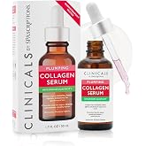SpaScriptions Collagen Facial Serum &ndash; Skin Plumping &amp; Firming Serum for Fine Lines, Wrinkles &amp; Elasticity, Tightening Hydrating Formula for Smoothing Care for Aging Skin, 1.7 oz Clinicals Collection