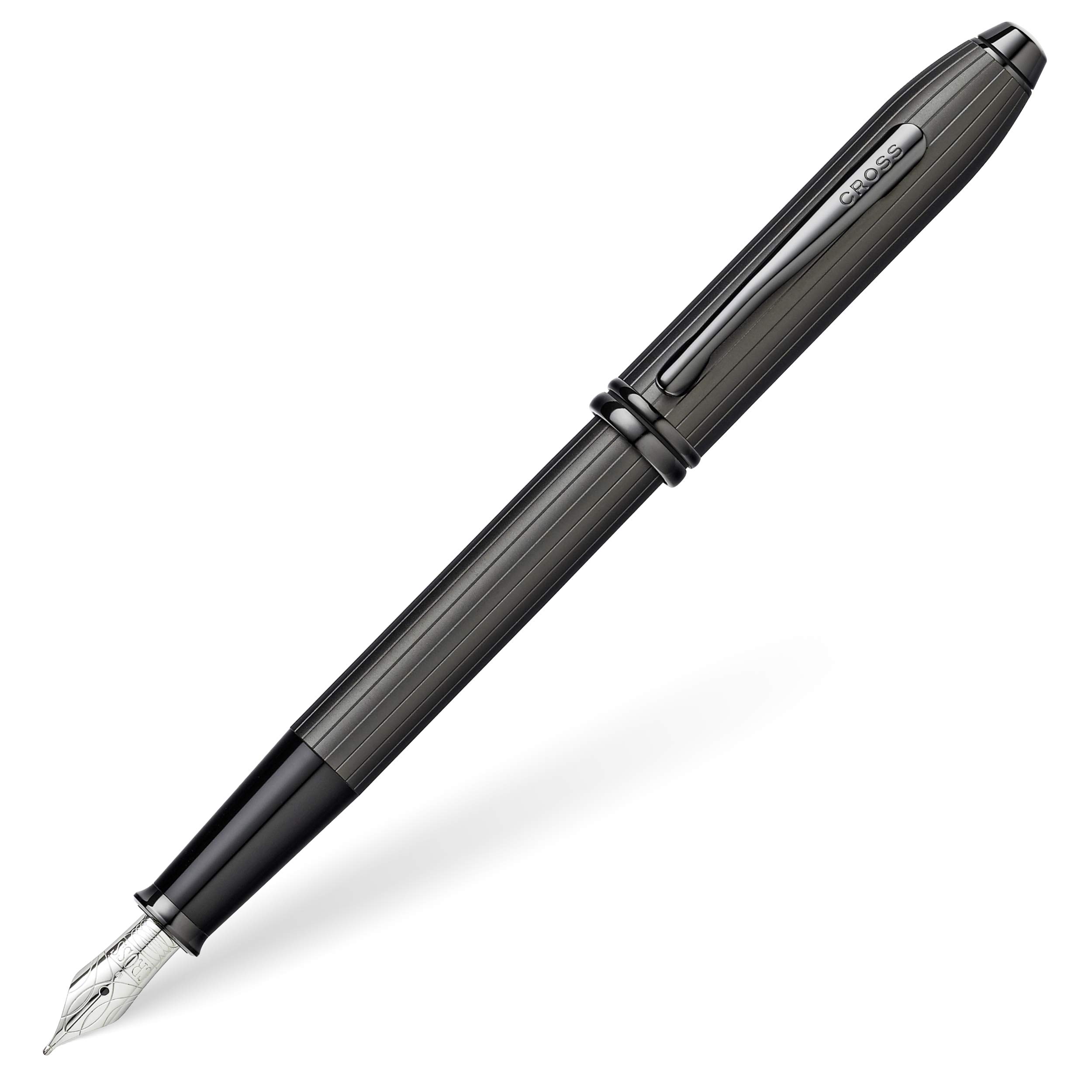 Cross Townsend Limited Edition Fountain Pen with Luxury Gift Box - Matt Black Medium matt black