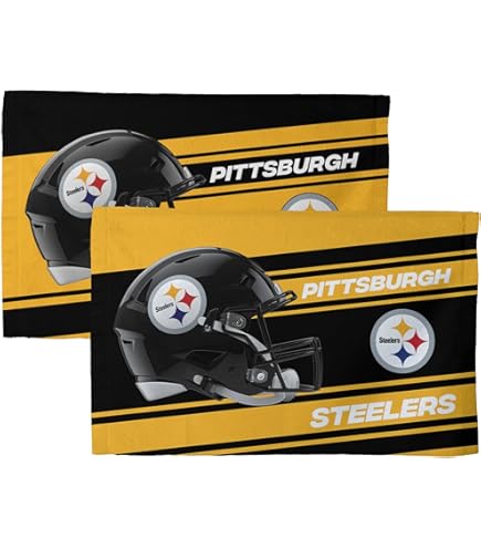 Serviette Pittsburgh Steelers 'The Terrible Towel' - Rose - Souvenir Super Bowl