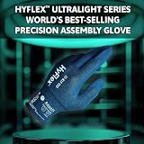 Ansell HyFlex 11-819 Ultrathin Nitrile Coated Gloves, ESD, Touchscreen, XS view 8
