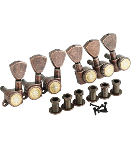 Amazon.com: Guyker Guitar Locking Tuners (3L + 3R Handed) - 1:21