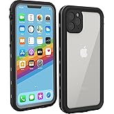 LOVE BEIDI for iPhone 11 Pro Max Waterproof case 6.5'', Rugged Case with Screen Protector, Shockproof Full-Body Dustproof Case for iPhone 11 Pro Max 6.5‘’ (Grey)