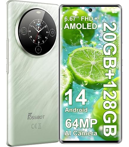 Amazon.com: FOSSIBOT S3 Pro 4G Unlocked Smartphone 6.67