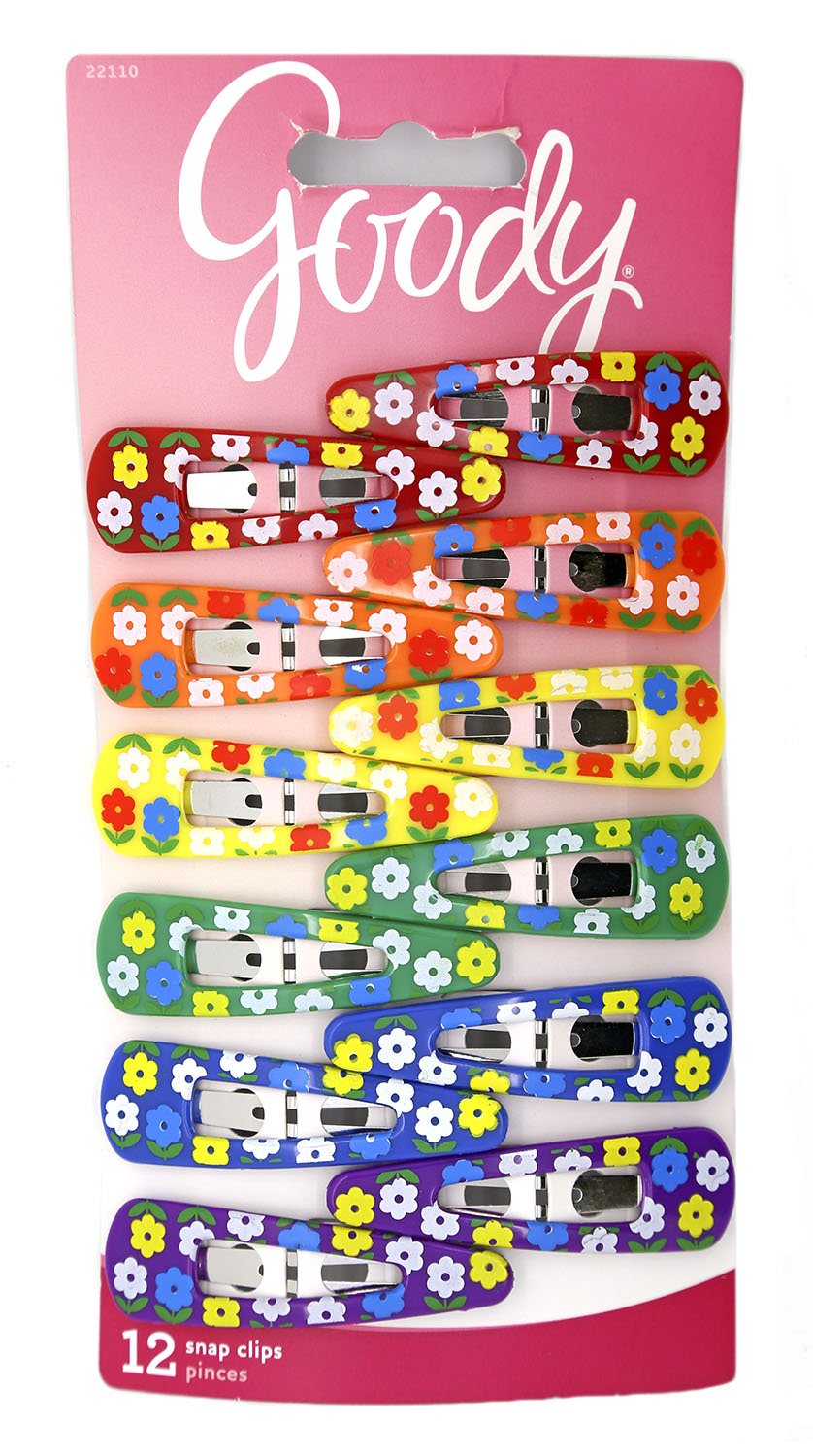 Goody Beautiful Flower Design Counter Clip 12pcper pack