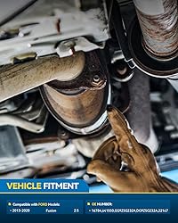 PHILTOP 1PC High Flow Catalytic Converter for