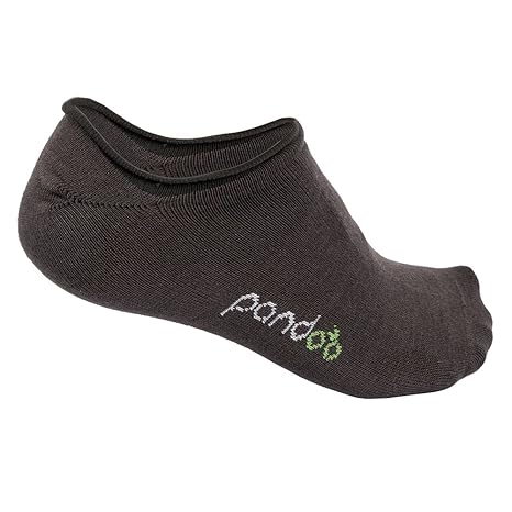 pandoo 6er Packung Bambus Füßlinge Unisex Socken - Perfekt für Sport & Freizeit - Atmungsaktiv, Anti-Schweiß, Komfortbund ohn