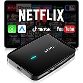 MYATOTO Magic CarPlay Box, Wireless CarPlay Adapter Supports for YouTube/TF Card, AI Box Carplay, Plug &amp; Play, Drivechat with AI Skills, Dual WiFi, Bluetooth, Fits for OEM Wired CarPlay Cars