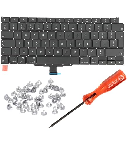 Amazon.com: HAWSON UK A2681 A3113 A2941 A3114 Keyboard Replacement