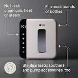 Tommee Tippee Ultra UV Steriliser Dryer Storage Black Baby Bottles Accessories view 4
