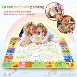 MELAND Water Doodle Mat 120 x 90cm Large Aqua Magic Drawing Mat view 2