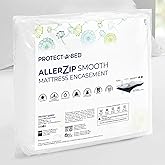 Protect-A-Bed, Allerzip Mattress or Box Spring Encasement, 7” - 12” Height, Waterproof, Zippered, 6-Sided, Twin-XL