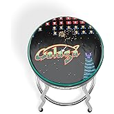 ARCADE1UP Officially Licensed Adjustable Stool with Chrome-Plated Steel Frame and High-Density Foam Padding for Supreme Gaming Comfort (Galaga)