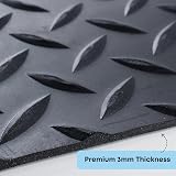 Shield Autocare Rubber Matting Roll 9.5m x 1.2m 3mm Thick Black view 3