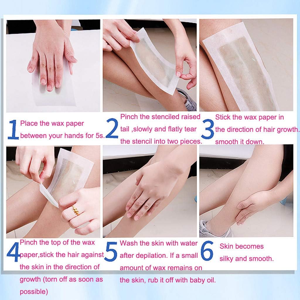 Amazon Com Meidexian888 Hair Removal Wax Paper Leg Body