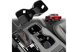 Muslogy Inserts de porte-gobelet pour console centrale compatibles avec Nissan Frontier 2022-2025 2026, accessoires de consol