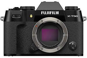 Fujifilm X-T50 Mirrorless Digital Camera Body - Black