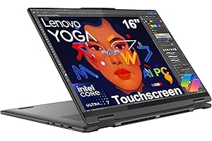 IST COMPUTERS Lenovo Yoga 7i 2-in-1 Business Laptop (16" FHD+ Touchscreen, Intel Ultra 7 155U (Beat i7-1355U), 16GB DDR5 RAM, 1TB SSD) Backlit, Fingerprint, FHD IR Webcam, Thunderbolt 4, Win 11 Home, 2025 AI PC