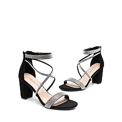 DREAM PAIRS Women's Chunk Low Heel Pump