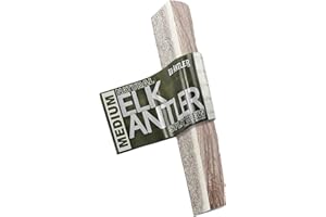 K-9 Antler Co. Elk Antlers for Dogs – Medium Split (6-7.5 Inch), Irresistible Chew, USA Sourced, Naturally Shed & Ethically Harvested