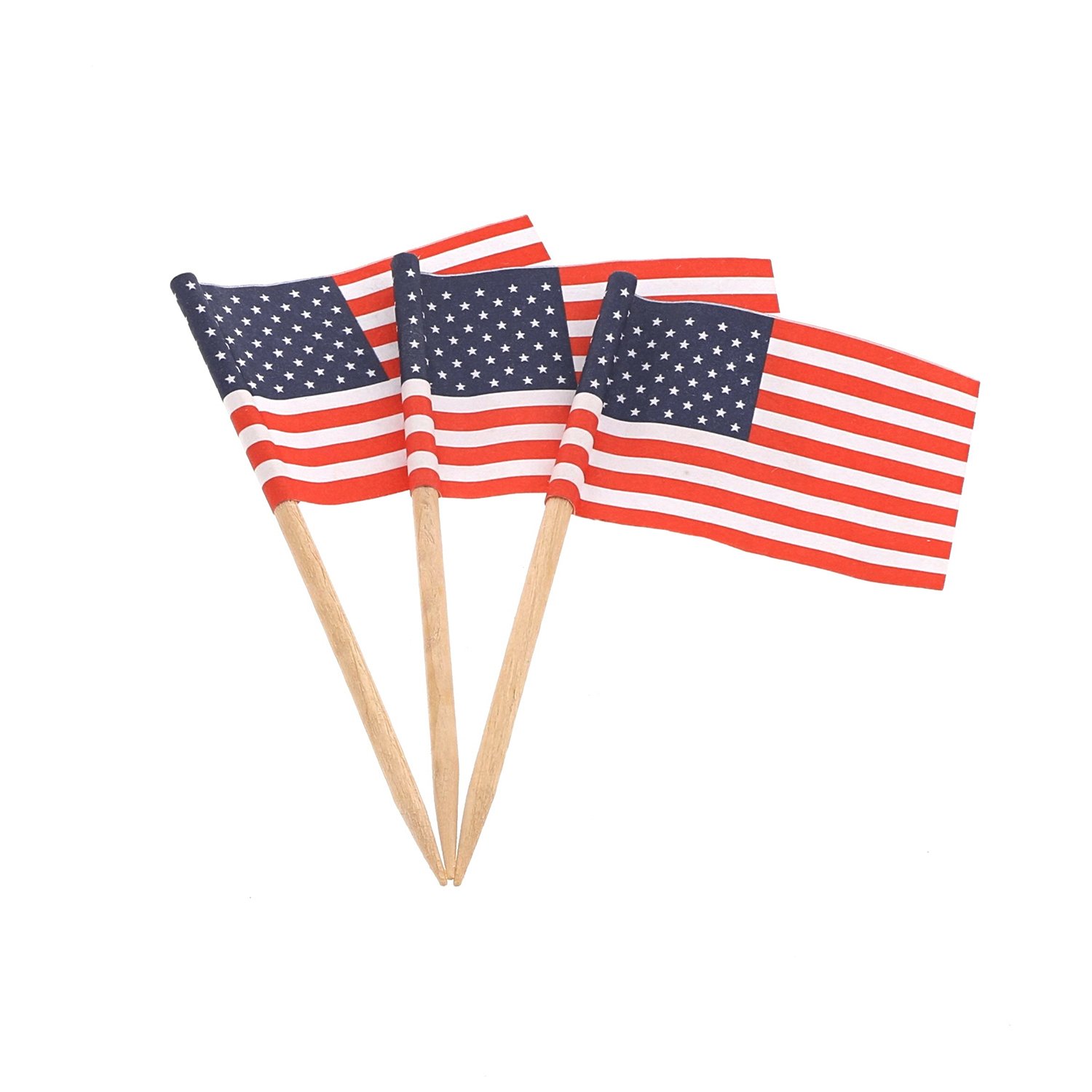 Royal American Flag Picks, Box of 1000 by Royal