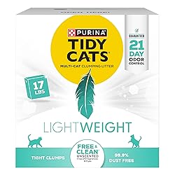 Purina Tidy Cats Low Dust, Clumping Cat Litter Odor
