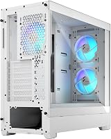 Fractal Design Pop Air RGB White Tempered Glass TG Front ATX Mid Tower Case view 4