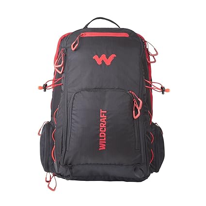 Wildcraft Hypa Dura 25 Liters Black Casual Backpack (8903338049593)