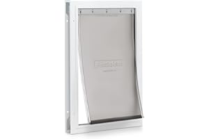 PetSafe Freedom Aluminum Dog and Cat Door - Durable Frame - Small, Medium, Large, X-Large