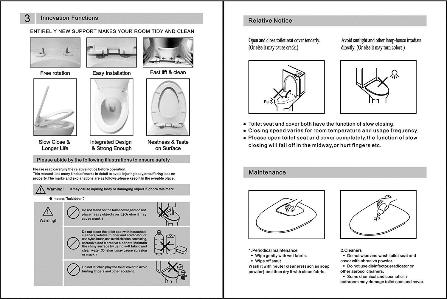 Soft Close Quick Release Toilet Seat, White (Heavy Duty) Dual Fixing System By Mass Dynamic