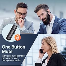 CPTEA Bluetooth Headset with Microphone, Open Ear