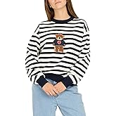 Forever 21 womens Sweater With Chenille Graphic