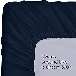 Utopia Bedding Twin Fitted Sheet - Bottom Sheet