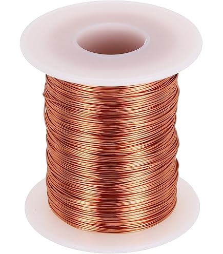 Fil Magnétique 42 AWG - Cuivre émaillé 0,06mm, 226,8g, Indice 155°C - 11