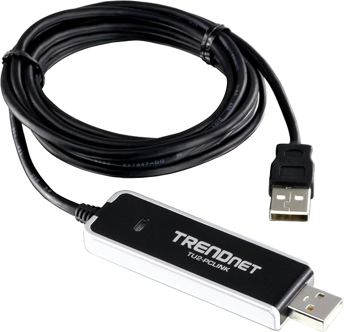 Quick and Easy Transfer Cable for Windows 10, 8.1, 8, 7, Vista, XP. Includes Sharelink