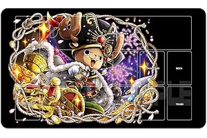 YMILOHOGI Playmat Trading Card Game OPCG Mat CCG MTG Playmat TCG Card Game Table Mat Mouse Pad 600X350mm + Free Bag (H003) (Chopper 155)