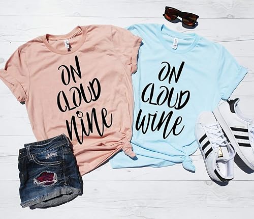 wine bridal party shirts