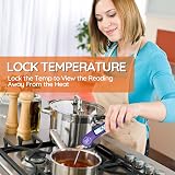DOQAUS Meat Thermometer 3s Instant Read Backlit LCD Foldable Probe view 5