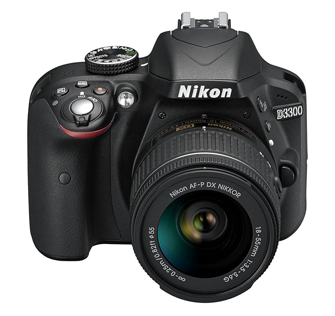 Nikon D3300 - Cámara réflex de 24,2 Mp (pantalla LCD de 3 ...