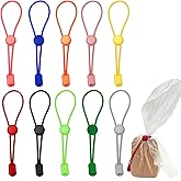10PCS Clay Bag Ties, Adjustable Elastic Pottery Trimming Clay Bag Tie Colorful Pottery Straps Ceramic Tool Strap for Closure & Organization Sculpting Enthusiasts Artist