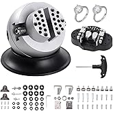 VEVOR Ball Vise, 3" Engraving Setting Tool, 360° Rotation Vise, 70 PCS Attachment Jewelry Engraving Tools Standard Block for 