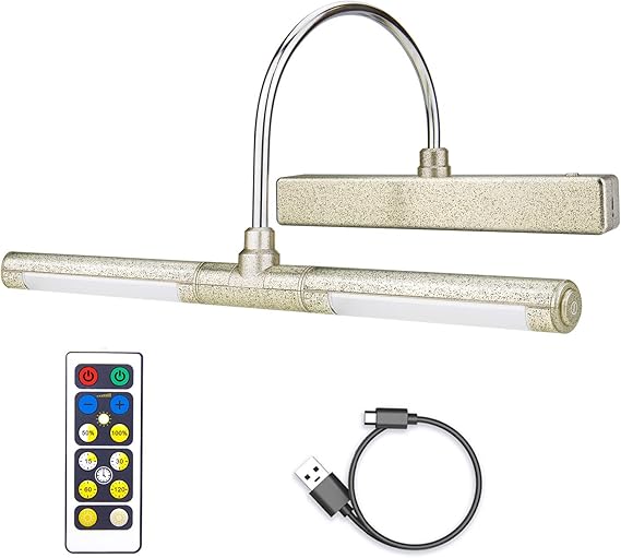 LUXSWAY Rechargeable LED Picture Light, Remote Painting Display Light