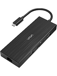 VAVA USB C Hub, 8-in-1 Adapter with 5 Gbps Ethernet Port, 100W PD Charging Port, 4K HDMI Port, SD/TF Card Reader, USB 3.0 Port for MacBook & USB C Laptops
