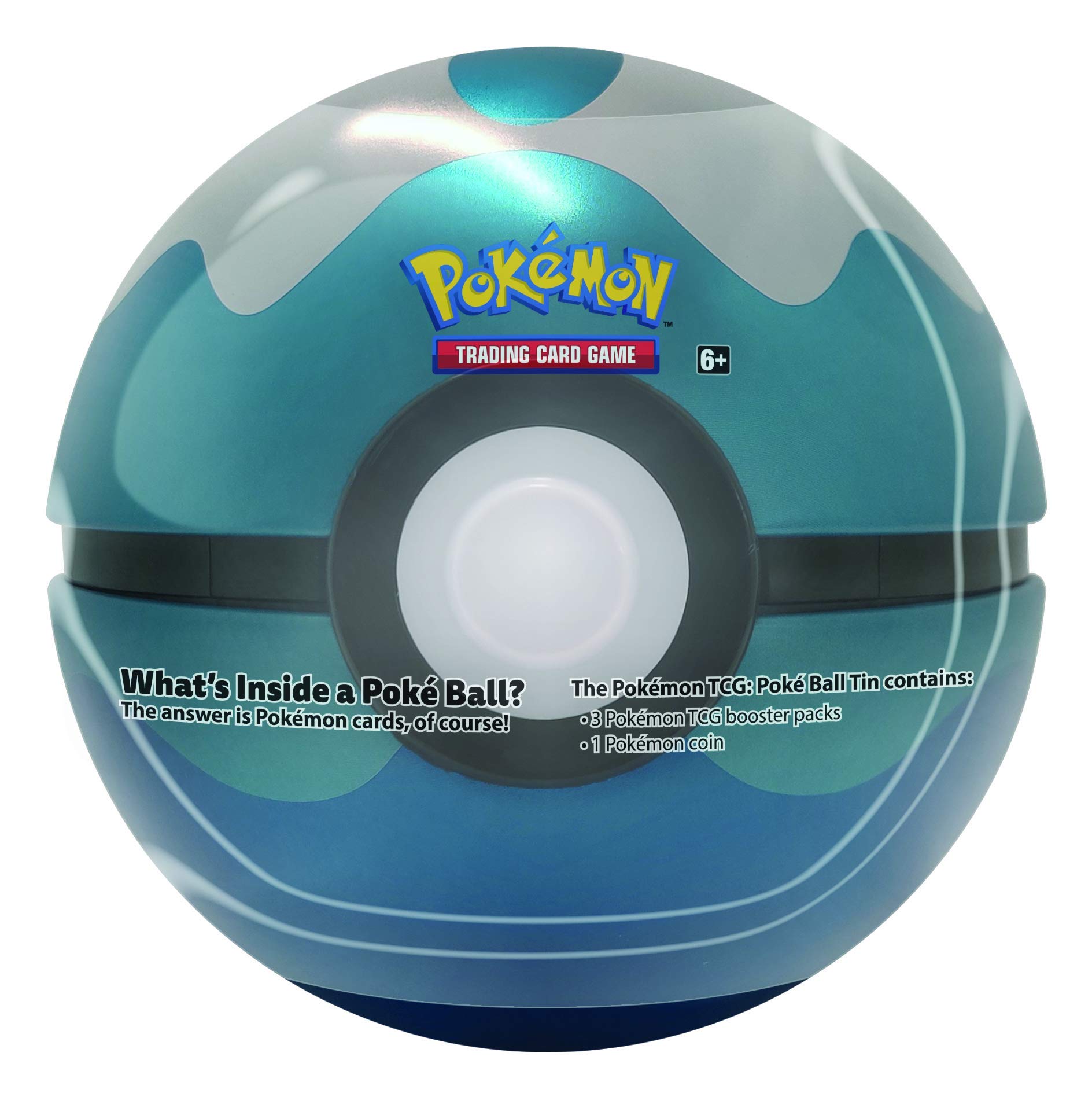 Pokemon POK80676 Pokémon TCG: Poké Ball Tin Series 4 (one at Random), Multicolor — image 1